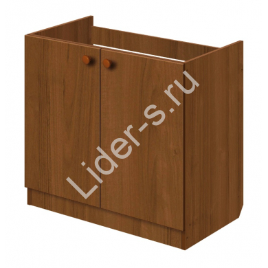 Тумба под мойку из ЛДСП без нижней полочки (дно) 800*600; цвет дуб